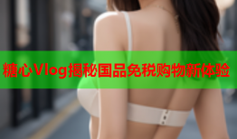 糖心Vlog揭秘国品免税购物新体验