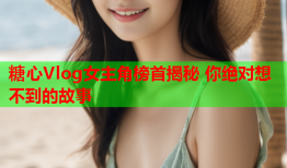 糖心Vlog女主角榜首揭秘 你绝对想不到的故事