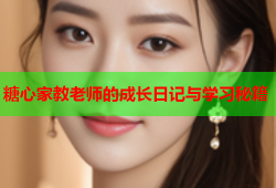 糖心家教老师的成长日记与学习秘籍
