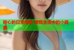 糖心的日常探险 发现生活中的小确幸