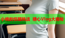 小桃的惊醒挑战 糖心Vlog大揭秘