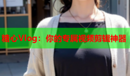 糖心Vlog：你的专属视频剪辑神器
