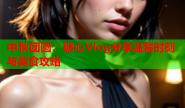 中秋团圆：糖心Vlog分享温馨时刻与美食攻略