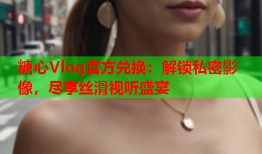 糖心Vlog官方兑换：解锁私密影像，尽享丝滑视听盛宴