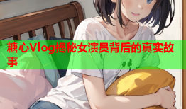 糖心Vlog揭秘女演员背后的真实故事