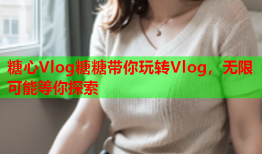 糖心Vlog糖糖带你玩转Vlog，无限可能等你探索