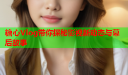 糖心Vlog带你探秘影视新动态与幕后故事