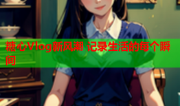 糖心Vlog新风潮 记录生活的每个瞬间