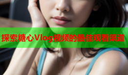 探索糖心Vlog视频的最佳观看渠道
