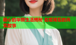 糖心的华丽生活揭秘 名媛背后的真实故事