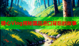 糖心Vlog揭秘国品进口背后的故事