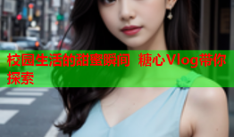 校园生活的甜蜜瞬间 糖心Vlog带你探索