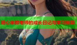 糖心家教老师的成长日记与学习秘籍
