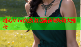 糖心Vlog免费激活码获取秘籍大揭秘