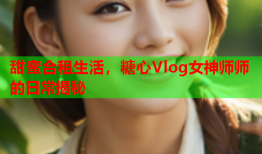 甜蜜合租生活，糖心Vlog女神师师的日常揭秘