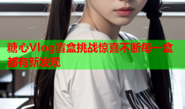 糖心Vlog盲盒挑战惊喜不断每一盒都有新发现