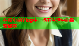 在糖心的Vlog中，揭开生活中的甜蜜秘密