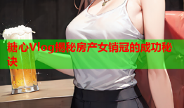糖心Vlog揭秘房产女销冠的成功秘诀