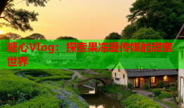 糖心Vlog：探索果冻爱传媒的甜蜜世界
