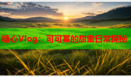 糖心Vlog：可可幂的甜蜜日常探秘