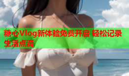 糖心Vlog新体验免费开启 轻松记录生活点滴