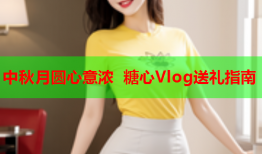 中秋月圆心意浓 糖心Vlog送礼指南