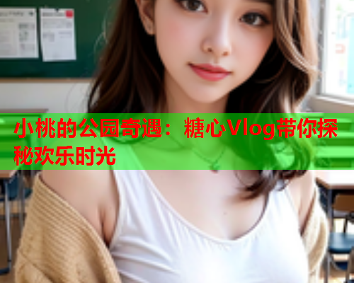 小桃的公园奇遇：糖心Vlog带你探秘欢乐时光