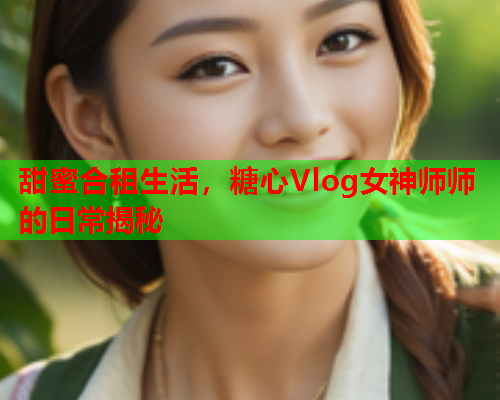 甜蜜合租生活，糖心Vlog女神师师的日常揭秘