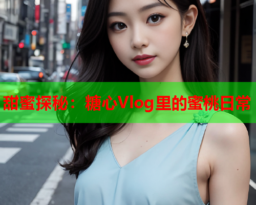 甜蜜探秘：糖心Vlog里的蜜桃日常