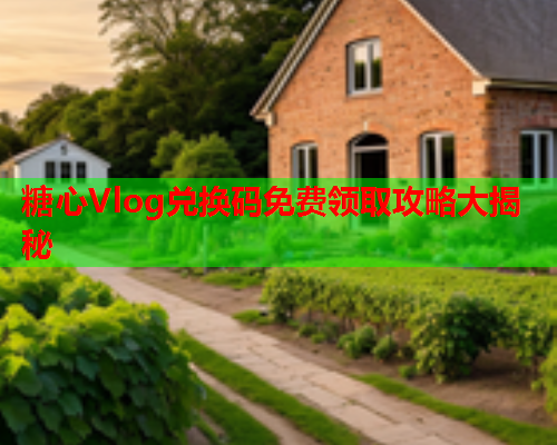 糖心Vlog兑换码免费领取攻略大揭秘