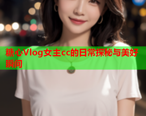 糖心Vlog女主cc的日常探秘与美好瞬间