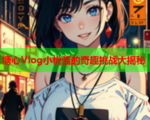 糖心Vlog小桃酱的奇趣挑战大揭秘