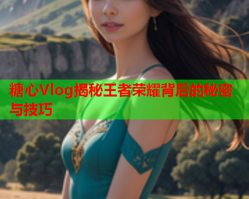 糖心Vlog揭秘王者荣耀背后的秘密与技巧