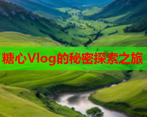 糖心Vlog的秘密探索之旅