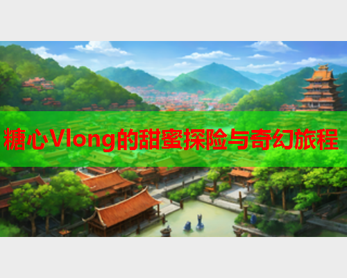 糖心Vlong的甜蜜探险与奇幻旅程