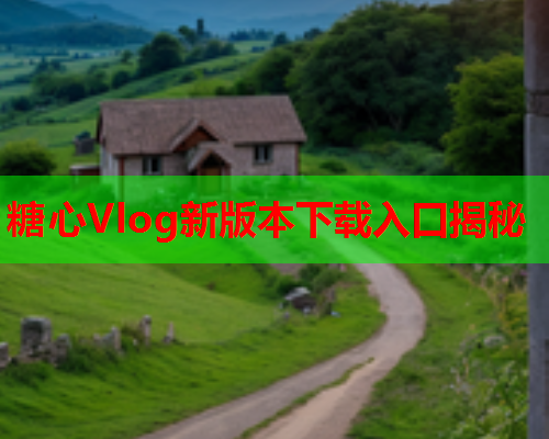 糖心Vlog新版本下载入口揭秘