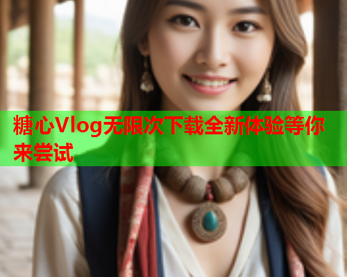糖心Vlog无限次下载全新体验等你来尝试