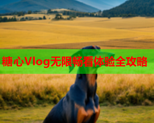 糖心Vlog无限畅看体验全攻略
